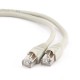 Gembird PP6U-0.5M 0.5m Cat6 U/UTP (UTP) Color blanco PP6U-0.5M