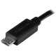 StarTech.com Cable USB OTG de 20cm - Cable Adaptador Micro USB a Micro USB - Macho a Macho UUUSBOTG8IN