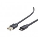 Gembird USB-A/USB-C, 1m 1m USB A USB C Negro CCP-USB2-AMCM-1M