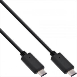 InLine USB 3.1 Typ C, 1m 1m USB C USB C Negro 35701