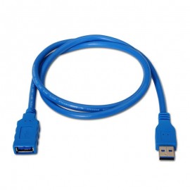 Nanocable 10.01.0901-BL 1m USB A USB A Azul