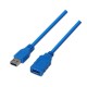 Nanocable 10.01.0901-BL 1m USB A USB A Azul