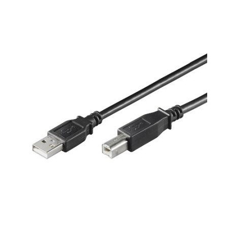 Ewent EW-UAB-018 1.8m USB B USB A Negro