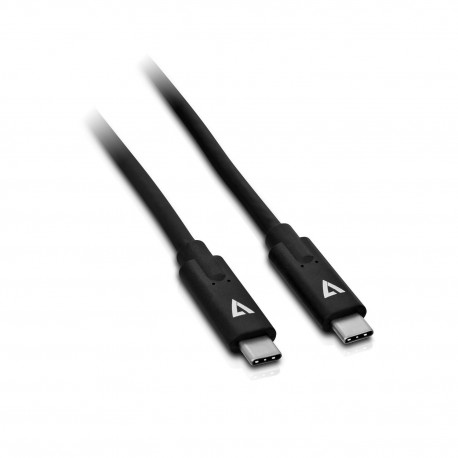 V7 USB a USB-C-C Cable 1m Negro V7UCC-1M-BLK-1E