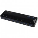 StarTech.com Concentrador USB 3.0 de 10 Puertos ST103008U2C