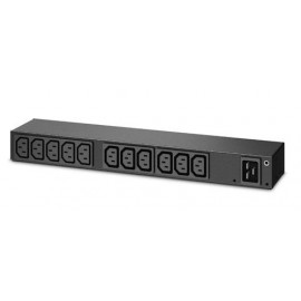 APC AP6020A 13AC outlet(s) 1U Negro