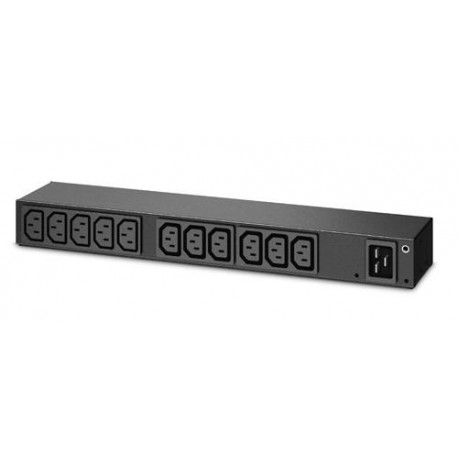 APC AP6020A 13AC outlet(s) 1U Negro