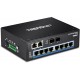 Trendnet TI-G102 Gigabit Ethernet (10 100 1000) Negro switch