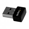 StarTech Micro Adaptador de Red Inal?mbrica Wifi USB AC600 Externo - Wireless 1T1R 802.11ac - 2,4GHz y 5GHz USB433ACD1X1