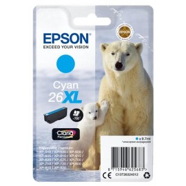 EPSON T263240 CIAN XL XP-600 605 700 800 C13T26324012