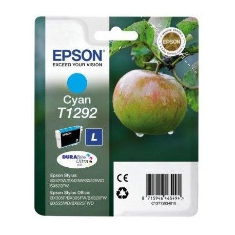 Epson C13T12924022 7ml 445p?ginas Cian