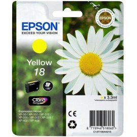 Epson C13T18044022 3.3ml 180p?ginas Amarillo