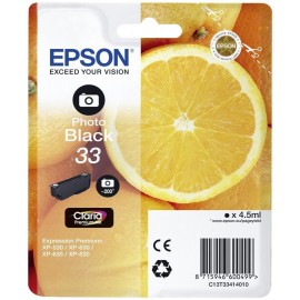 Epson C13T33414022 4.5ml 200p?ginas Negro