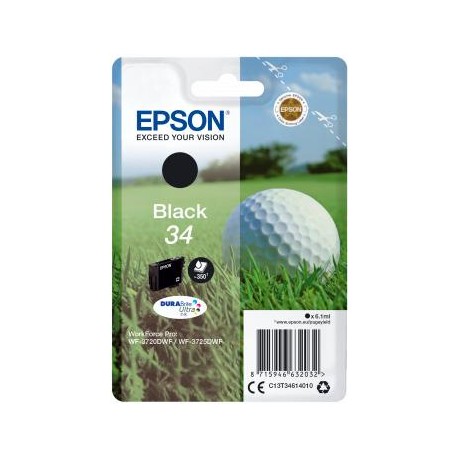 Epson C13T34614010 6.1ml Negro