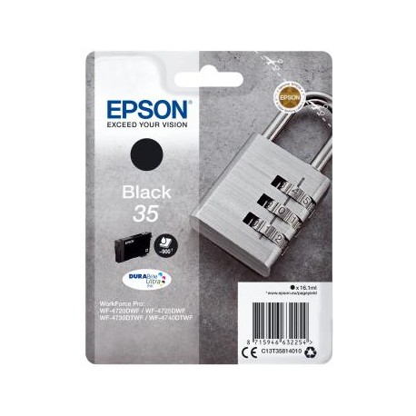 Epson Singlepack Black 35 Negro C13T35814010