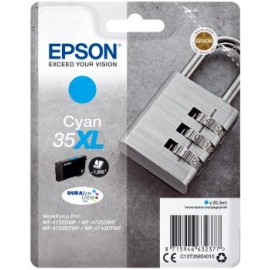 Epson Singlepack Cyan 35XL DURABrite Ultra Ink 20.3ml Cian C13T35924010