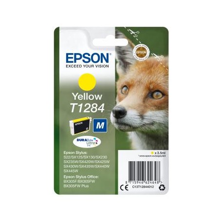 Epson T1284 3.5ml Amarillo C13T12844022