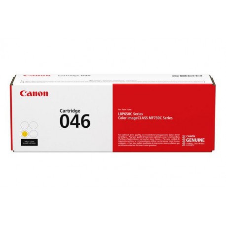 Canon 046 Laser cartridge 2300p?ginas Amarillo 1247C002