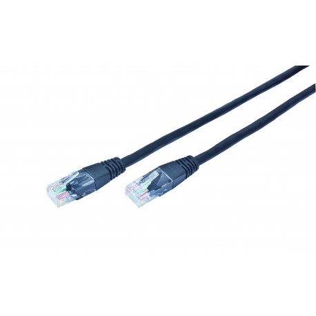 GEMBIRD CABLE RED CAT5E UTP moldeado 3m Negro PP12-3M/BK