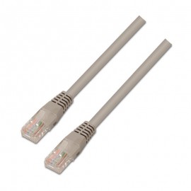 NANO CABLE LATIGUILLO RJ45 CAT.6 UTP LSZH GRIS 0.5M 10.20.1300