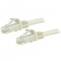 StarTech Cable de Red de 0,5m Blanco Cat6 UTP Ethernet Gigabit RJ45 sin Enganches N6PATC50CMWH