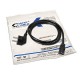 NANO CABLE 10.22.0103 3m C13 acoplador CEE7 7 Schuko Negro