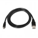 NANO CABLE 10.01.0503 3m USB A Micro-USB B Negro cable USB