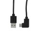 StarTech Cable de 1m USB-A a USB-C Acodado a la Derecha - Cable Adaptador USB A a USB Tipo C en ?ngulo a la Derecha USB2AC1MR