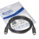 NANO CABLE CABLE USB 3.1 GEN2 10GPS 3A, TIPO USB-C M-USB-C M 1M NEGRO 10.01.4101