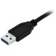 StarTech Cable de 1m Adaptador USB A a USB Tipo C - Cable USB-C Macho a Macho USB315AC1M