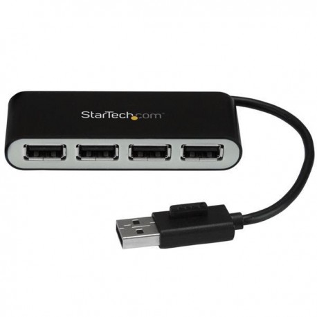 StarTech Concentrador Ladr?n USB 2.0 de 4 Puertos con Cable Integrado ST4200MINI2