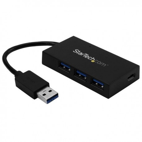 StarTech HB30A3A1CSFS USB 3.0 (3.1 Gen 1) Type-A 5000Mbit s Negro