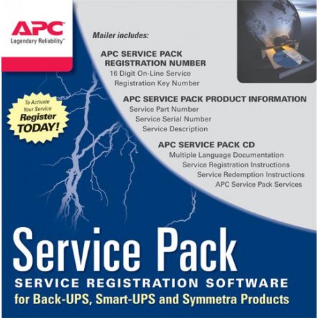 APC Extended Warranty Service Pack - soporte técnico - 1 año WBEXTWAR1YR-SP-03