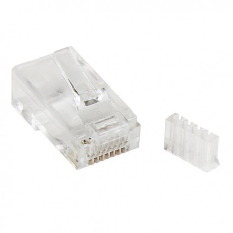 StarTech.com Paquete de 50 Unidades de Conectores RJ45 Cat6 Modulares para Cable S?lido CRJ45C6SOL50