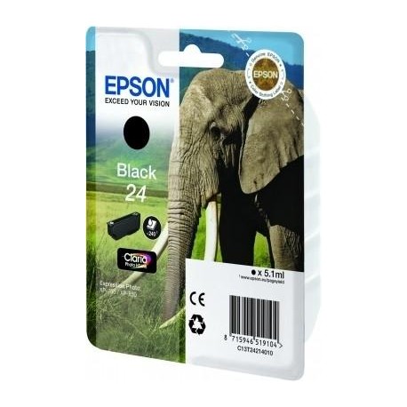 Epson C13T24214022 5.1ml 240páginas Negro C13T24214022