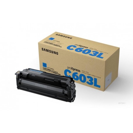 Samsung CLT-C603L Laser toner 10000p?ginas Cian t?ner y cartucho l?ser