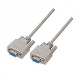 Nanocable CABLE SERIE NULL MODEM, DB9 H-DB9 H, 1.8 M 10.14.0602