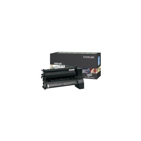 Toner LEXMARK C750 negro 15000p. Return * 10B042K