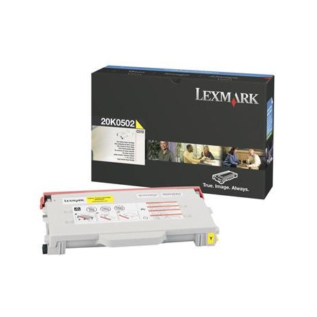 Toner LEXMARK OPTRA C510 amarillo 3000p. 20K0502