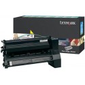 Toner LEXMARK C782 X782 amarillo 15000p. Return C782X1YG