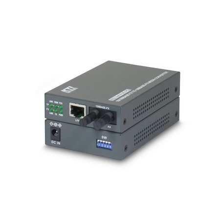 KTI Networks KC-350 100Mbit/s 1310nm Multimodo Gris KC-350-T