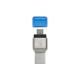 Kingston Technology MobileLite Duo 3C USB 3.0 (3.1 Gen 1) Type-A/Type-C Azul, Plata FCR-ML3C