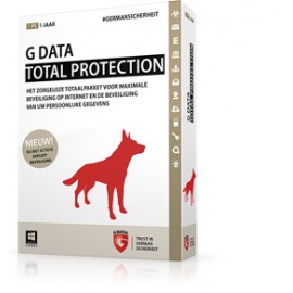 G DATA Total Protection, 1PC, 1 Year, ESD 1año(s) Holandés 2072050