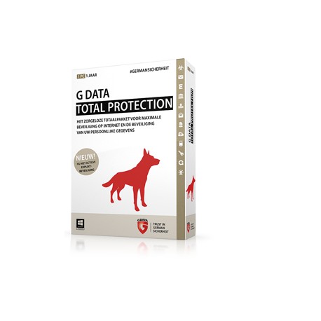 G DATA Total Protection, 1PC, 1 Year, ESD 1año(s) Holandés 2072050