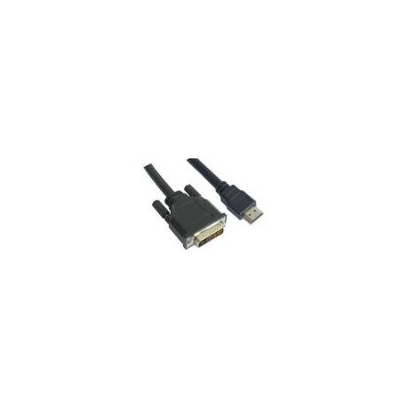 Nanocable DVI-HDMI M-M 3M