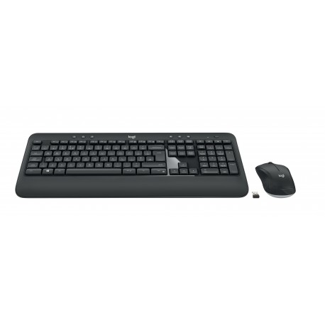 Logitech MK540 Advanced RF inalámbrico QWERTY Español Negro, Blanco 920-008680