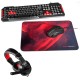 Mars Gaming MRCP1 USB Negro, Rojo