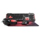 Mars Gaming MRCP1 USB Negro, Rojo