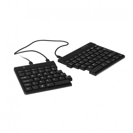 R-Go Tools Split Teclado Ergonómico, QWERTY (ES), negro RGOSP-ESWIBL