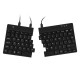 R-Go Tools Split Teclado Ergonómico, QWERTY (ES), negro RGOSP-ESWIBL